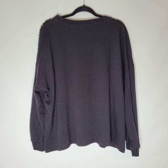 SHEIN Crew Neck Sequin Sweater - Picture 10 of 12